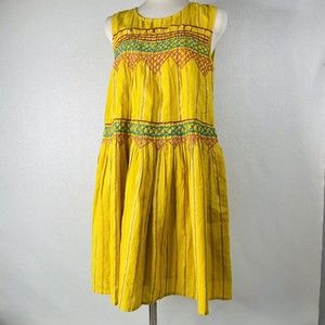 Uncle Frank Anthropologie Sz XS Sunny Days Yellow Dress